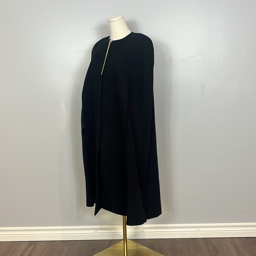 Malene Birger Graziano Black Wool Cape - Picture 12 of 17